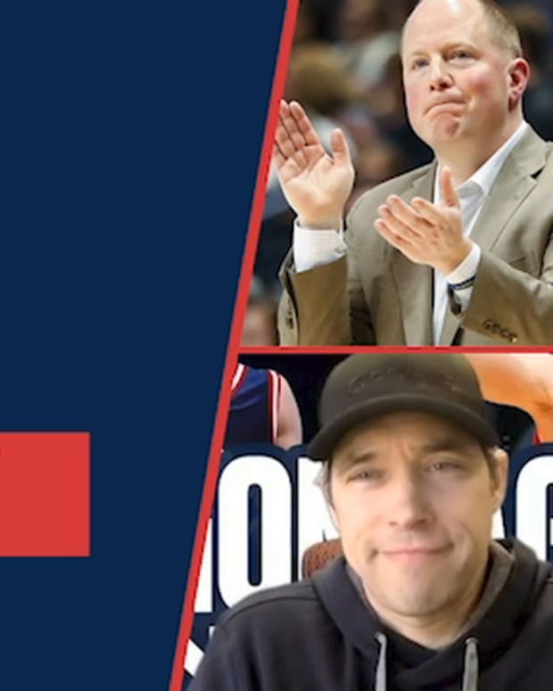 Dan Talks with Kent State HEad Coach Rob Senderoff